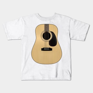 Acoustic Guitar Kids T-Shirt